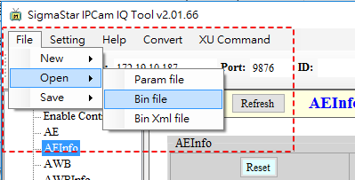 Create, Save, and Load Parameters
