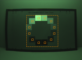 Drag-Selecting OECF Patch