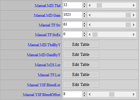 NR3D Adjustment Interface
