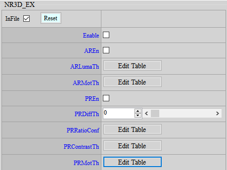 NR3D_EX Adjustment Interface