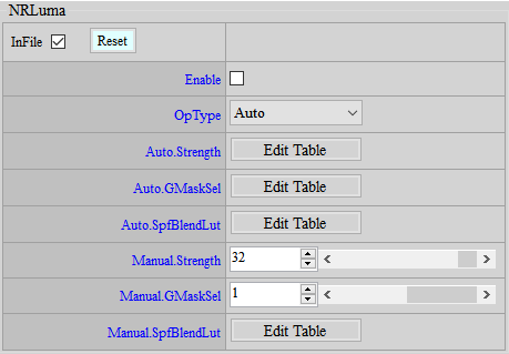 NRLuma Adjustment Interface