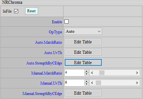 NRChroma Adjustment Interface