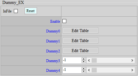 Dummy_EX Adjustment Interface