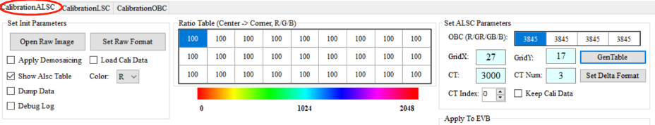 Plugin Menu → SStarCalibrationTool → CalibrationALSC