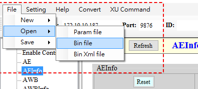 Create, Save, and Load Parameters