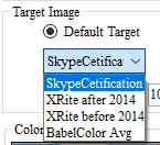 Default CCM Target Options